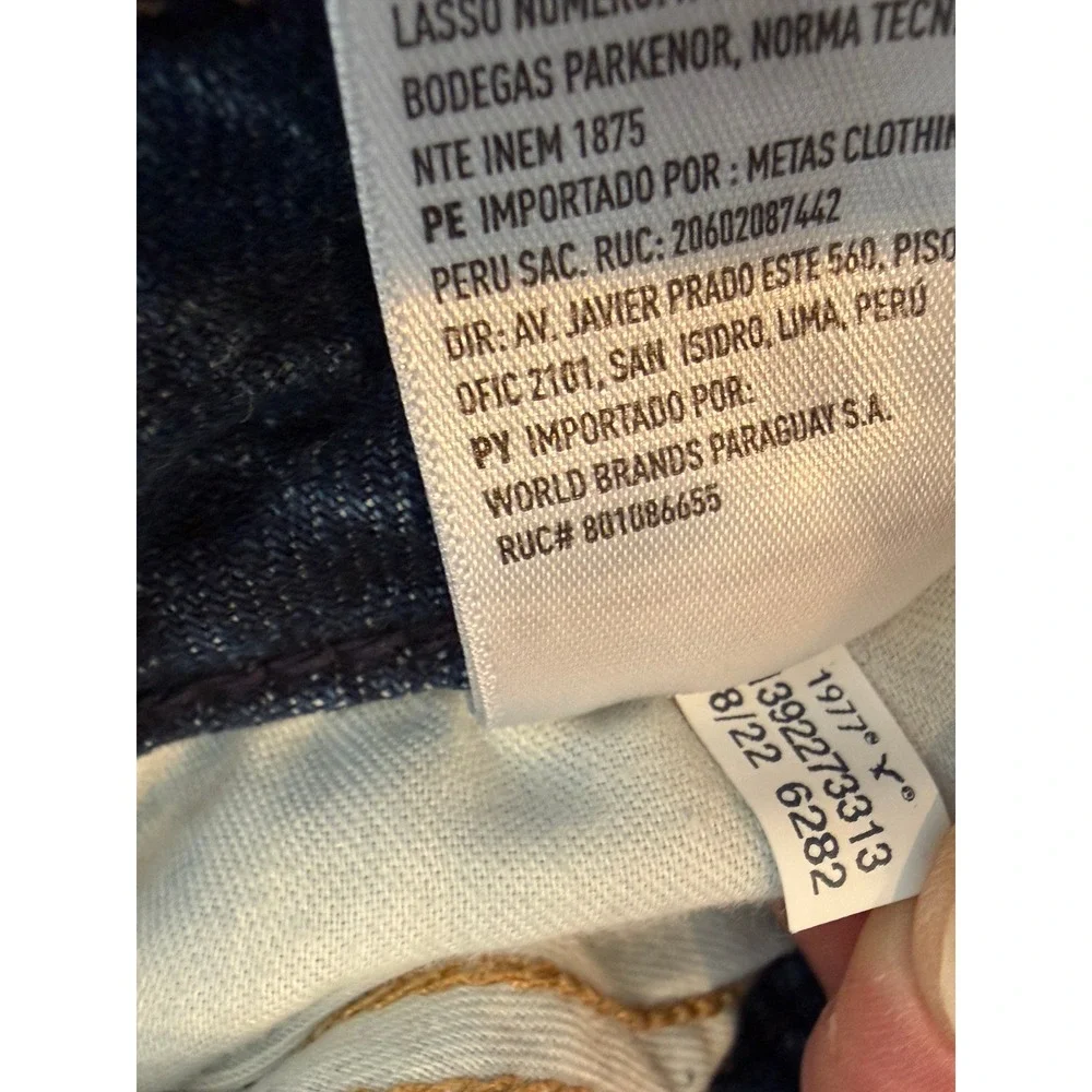 American Eagle Flex‎ Straight Leg Jeans 29x34 Mens NWOT Stretch Denim 29 x 34
